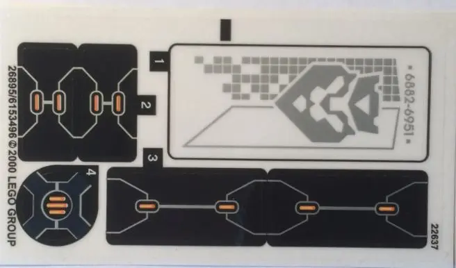 Sticker Sheet for Set 70326 - International Version - (26895/6153496)