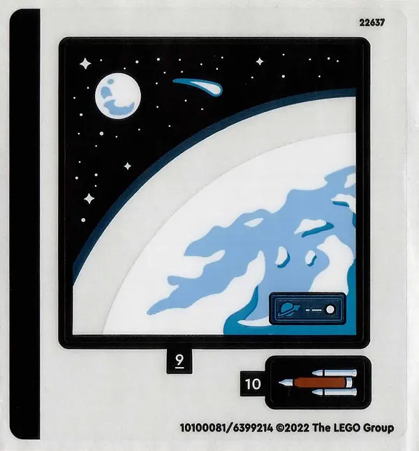 Sticker Sheet for Set 60351, Sheet 2 - (10100081/6399214)