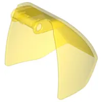 Trans-Yellow Duplo Windscreen 4 x 4 x 2 Curved