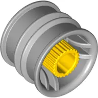 Light Bluish Gray Duplo, Toolo Wheel with Action Wheeler Screw