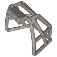 Flat Silver Duplo, Toolo Windscreen Roll Cage