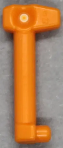 Orange Minifigure, Helmet Antenna / Rangefinder with Rounded Shaft for Helmet SW Clone Trooper with 
