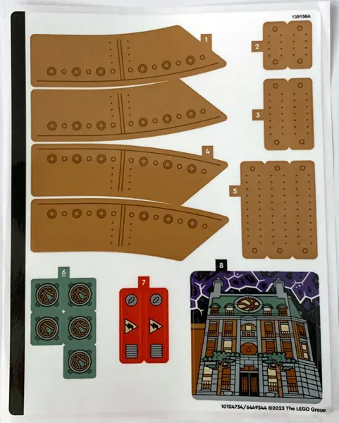 Sticker Sheet for Set 76261 - (10104734/6449544)