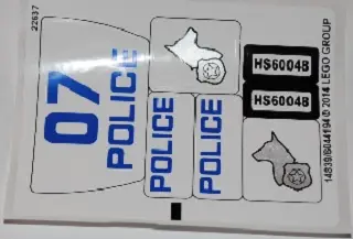 Sticker Sheet for Set 60048 - (14839/6044194)