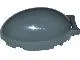 Dark Bluish Gray Windscreen 6 x 4 x 2 Bubble Canopy with Bar Handle