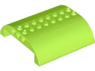 Lime Slope, Curved 8 x 8 x 2 Double