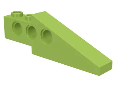 Lime Technic Slope 6 x 1 x 1 2/3