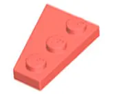 Coral Wedge, Plate 3 x 2 Right