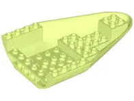 Yellowish Green Aircraft Fuselage Forward Bottom Curved 8 x 12 with 4 Holes
