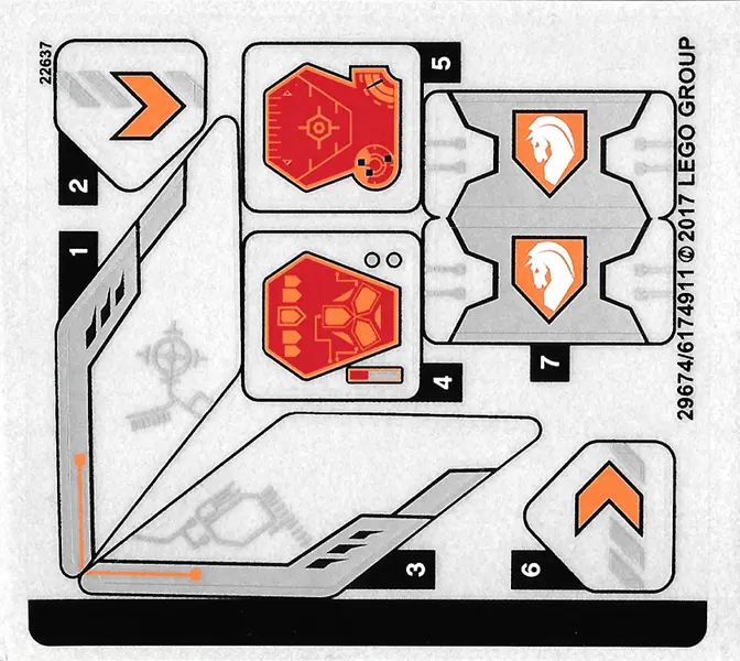 Sticker Sheet for Set 70348 - (29674/6174911)