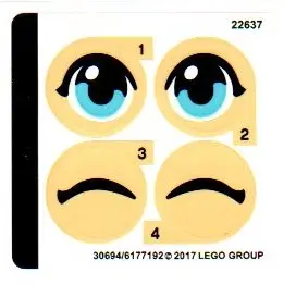 Sticker Sheet for Set 40171 - (30694/6177192)