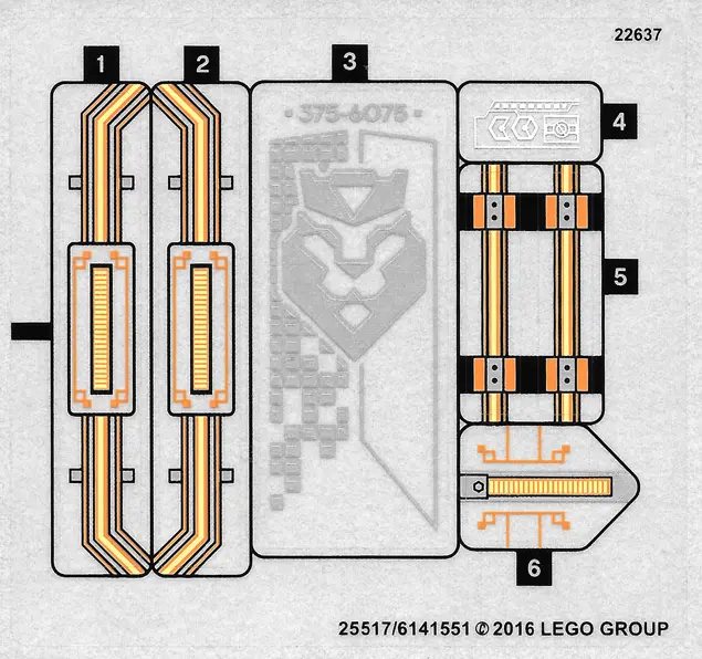 Sticker Sheet for Set 70324 - (25517/6141551)