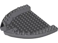 Dark Bluish Gray Boat, Hull Brick 16 x 13 x 2
