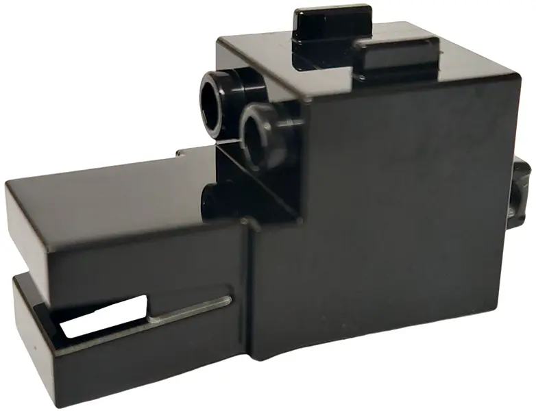 Black Dragon Head (Minecraft) with Locking Hinge Finger