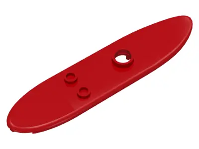 Red Minifigure, Utensil Surfboard Long