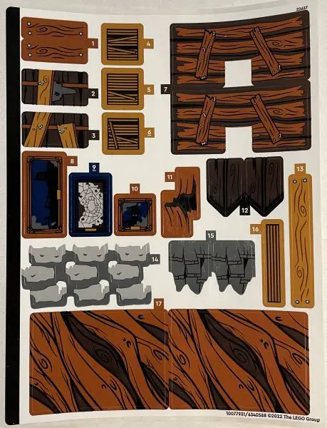 Sticker Sheet for Set 76407 - (10077931/6340588)