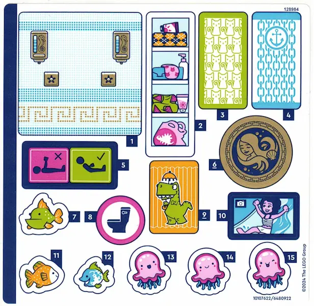 Sticker Sheet for Set 42630 - (10107622/6480922)