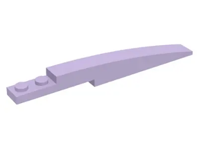 Lavender Slope, Curved 10 x 1