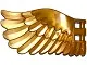 Pearl Gold Wing 4 x 7 Left with Feathers and Bar Handles