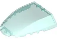Trans-Light Blue Windscreen 6 x 7 x 1 1/3