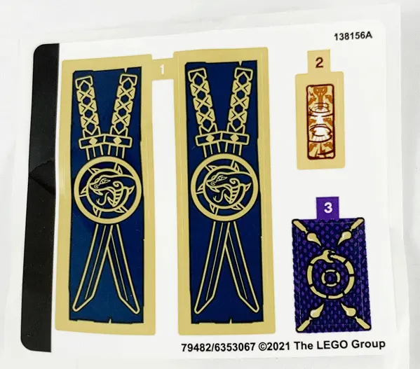 Sticker Sheet for Set 71735 - (79482/6353067)