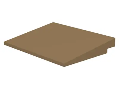 Dark Tan Slope 10 6 x 8
