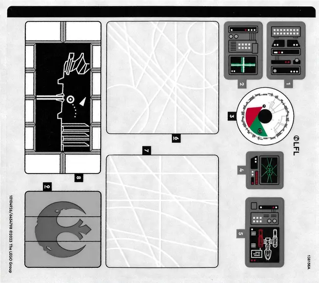 Sticker Sheet for Set 75365 - (10104926/6454798)