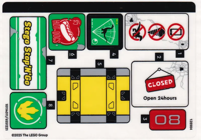 Sheet for Set 76973 - (10114011/6551221)