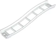 White Train, Track Roller Coaster Ramp Small, 3 Bricks Elevation