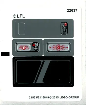 Sticker Sheet for Set 75103 - International Version - (21533/6116849)