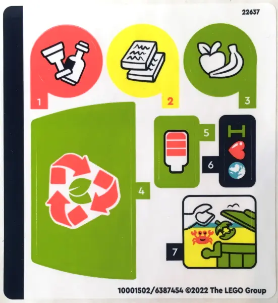 Sticker Sheet for Set 41712 - (10001502/6387454)