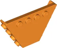 Orange Vehicle, Tipper End Flat without Pins