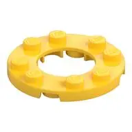Plate Round 4X4 with Ø16mm hole