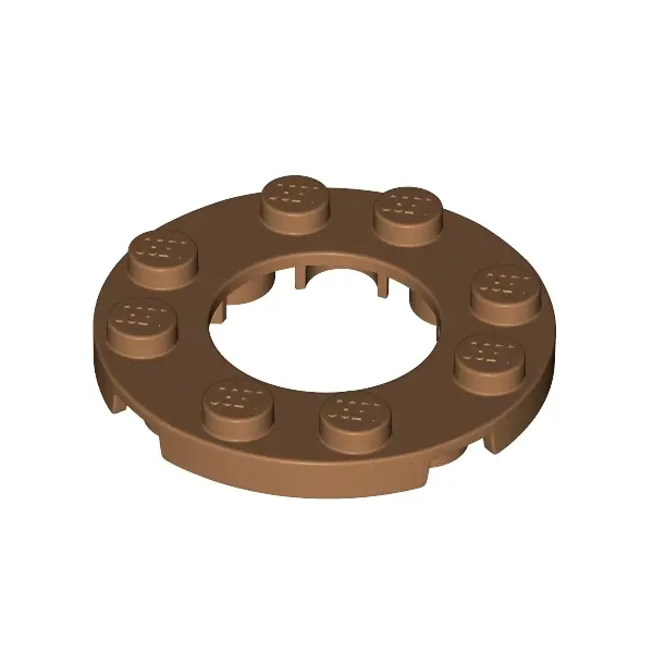 Plate Round 4X4 with Ø16mm hole
