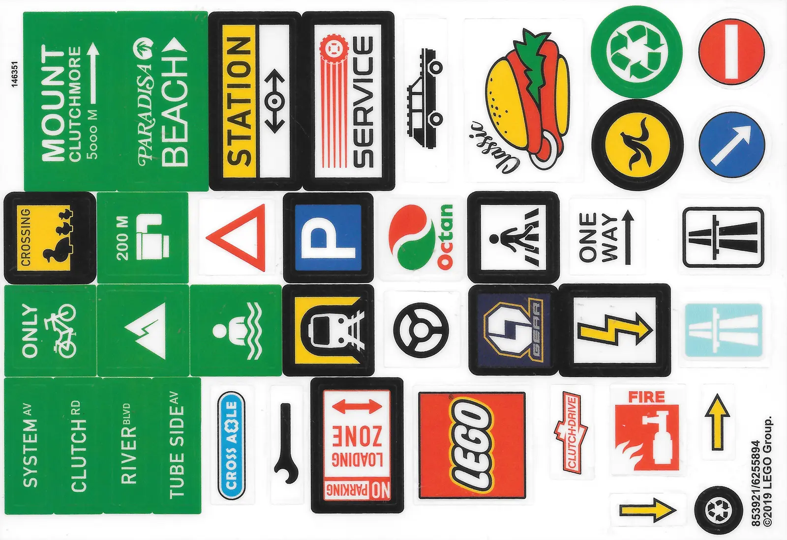 Sticker Sheet for Set 853921, Sheet 3 - (853921/6255894)