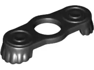 Black Minifigure Epaulettes