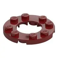 Plate Round 4X4 with Ø16mm hole