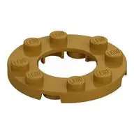 Plate Round 4X4 with Ø16mm hole