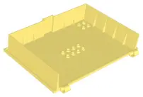 Bright Light Yellow Container, Book Cover Half, 16 x 12 x 2 2/3 (Storybook Adventures)