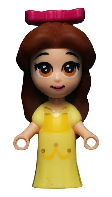 Belle - Micro Doll, Magenta Bow