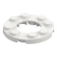 Plate Round 4X4 with Ø16mm hole