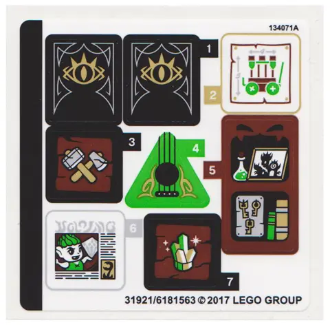Sticker Sheet for Set 41185 - (31921/6181563)