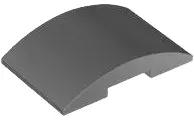 Bluish Gray Slope, Curved 6 x 4 Double