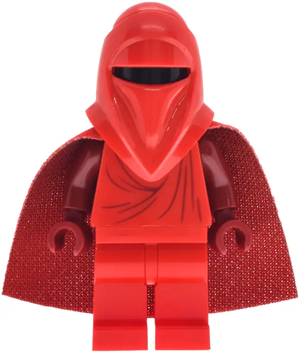 Imperial Royal Guard - Dark Red Arms and Hands, Torso Creases on Front and Back