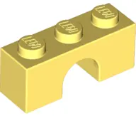 Bright Light Yellow Arch 1 x 3