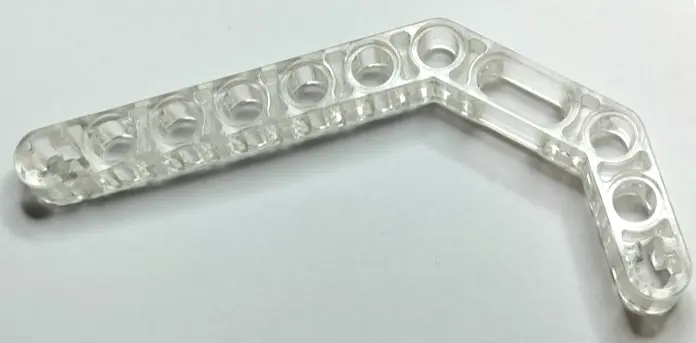 Trans-Clear Technic, Liftarm, Modified Bent Thick 1 x 11.5 Double