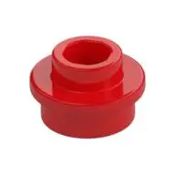 PL.ROUND 1X1 W. THROUGHG. HOLE
