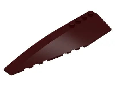 Dark Brown Wedge 12 x 3 Left