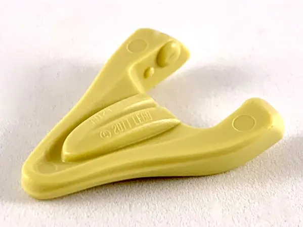 Tan Creature Jaw Lower with Tongue