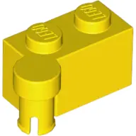 Yellow Hinge Brick 1 x 4 Swivel Top